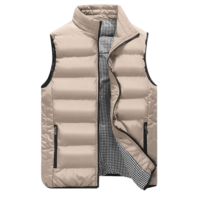 Premium Quilted Vest Unisex Lightweight Insulated Sleeveless Jacket For Men And Women