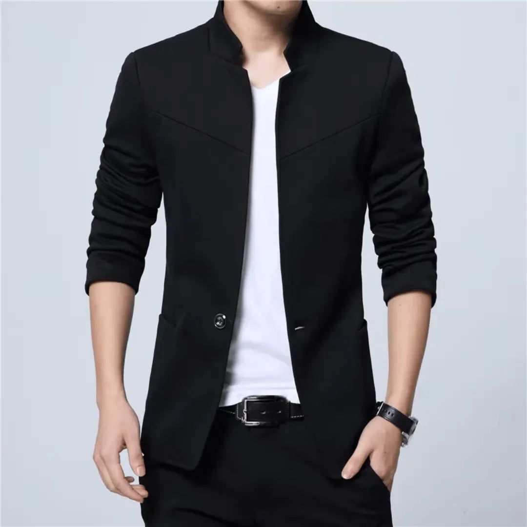 Waylynn Andrew Executive Blazer for Men Lightweight Breathable Boardroom Ready Comfort Fit