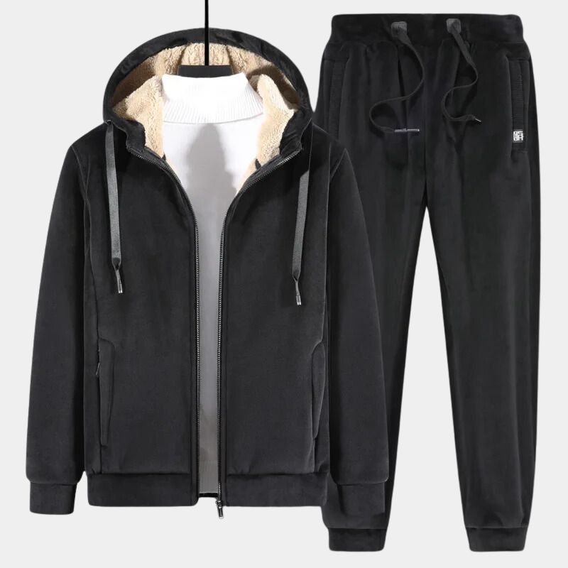 Max Reversible Mens Tracksuit With Drawstring Hood Zipper And Pockets For All Day Comfort