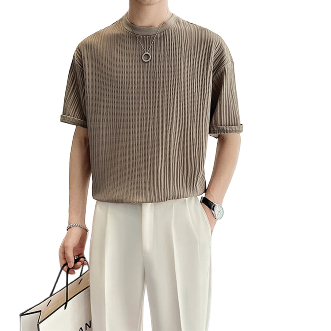 Motion Pleated T-shirt