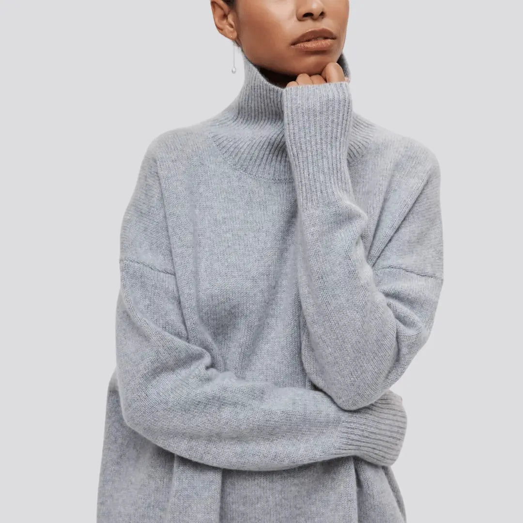 Camélia Picard Turtleneck Sweater for Ambitious Women, Plush Fabric, Elegant Everyday Warmth