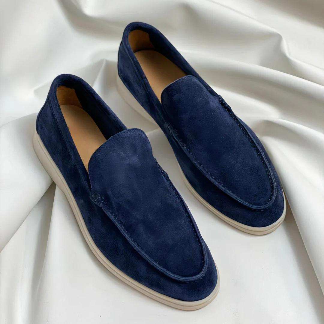 Elegant and comfortable leather moccasins