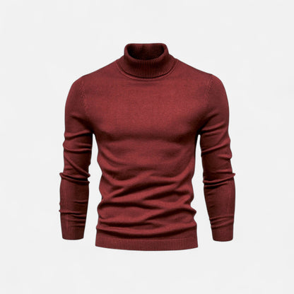 Ancienne Monde | Premium Cotton Men's Turtleneck Sweater