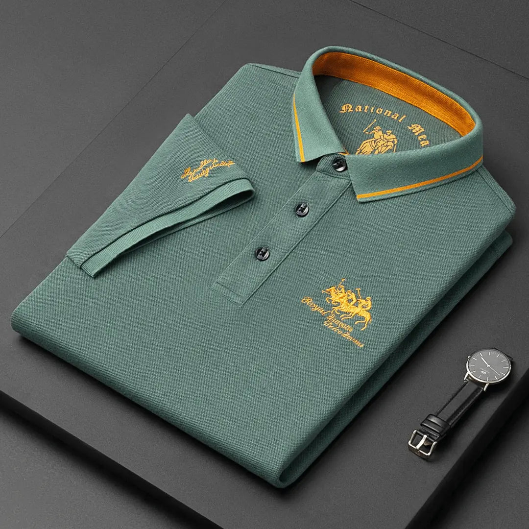 Kaito Classic Polo Shirt For Men Premium Breathable Fabric And Durable Stitching By TrendAura