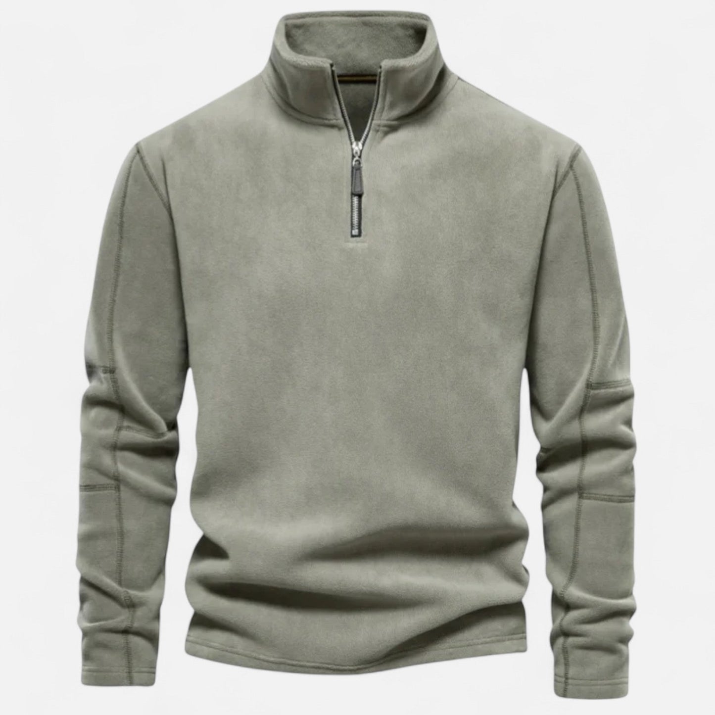 Ancient World | Men's Fleece Zip-Up Sweater Autumn-Winter