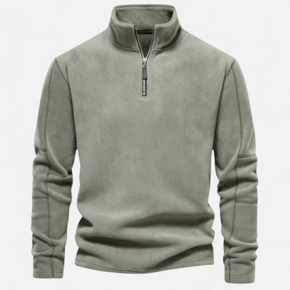Ancient World | Men's Fleece Zip-Up Sweater Autumn-Winter