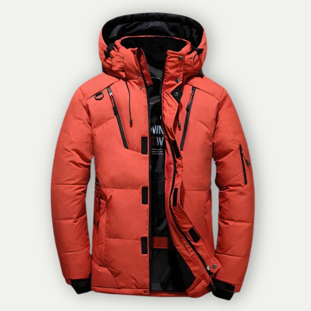 Men's Down Jacket Warm Insulated Coat For Men Everyday City Wear Stylish Outerwear