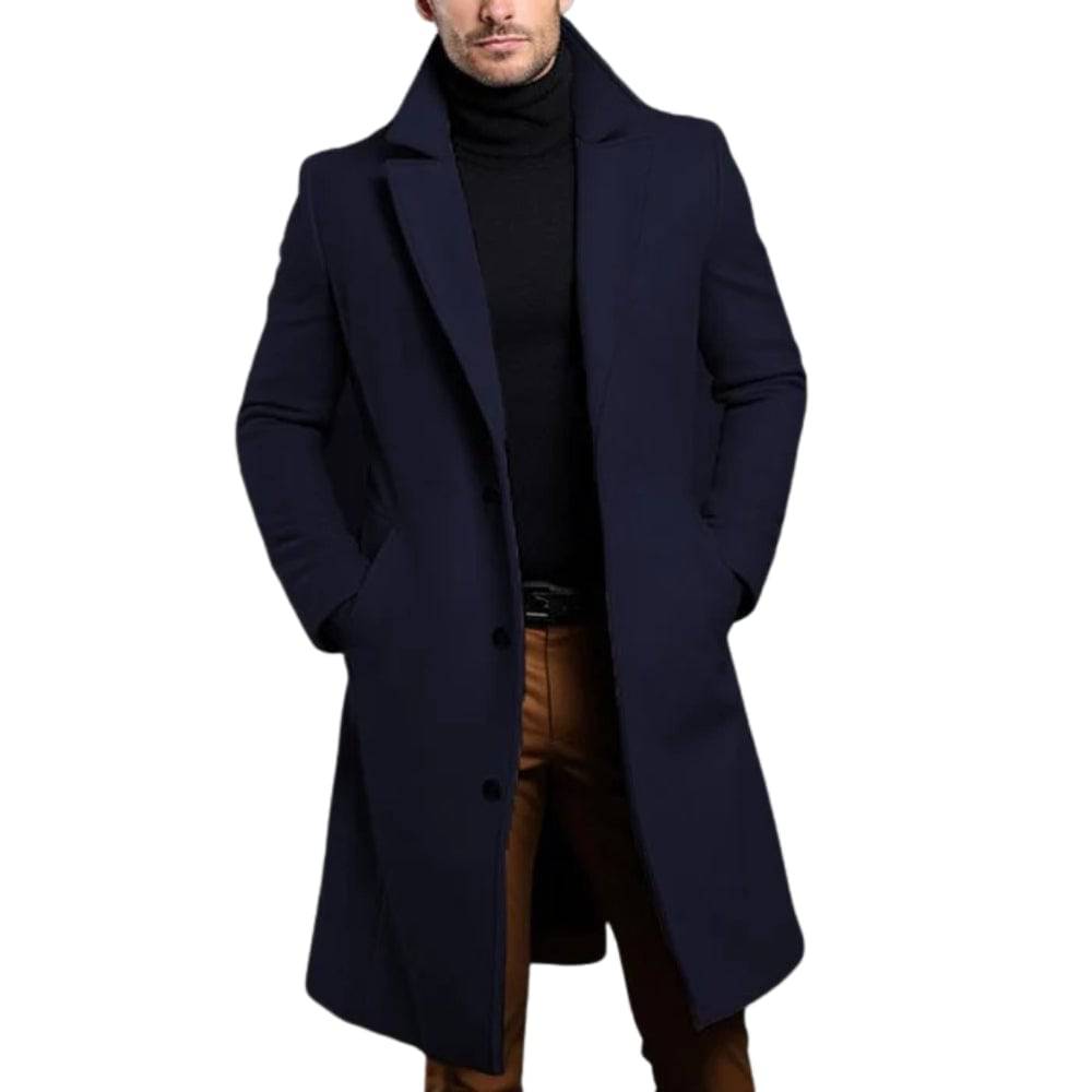 Mens Look Overcoat Winter Style For Men Effortlessly Sharp With Structured Lines And Modern Details