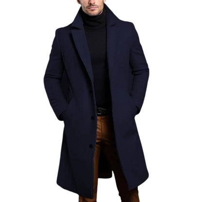 Mens Look Overcoat Winter Style For Men Effortlessly Sharp With Structured Lines And Modern Details