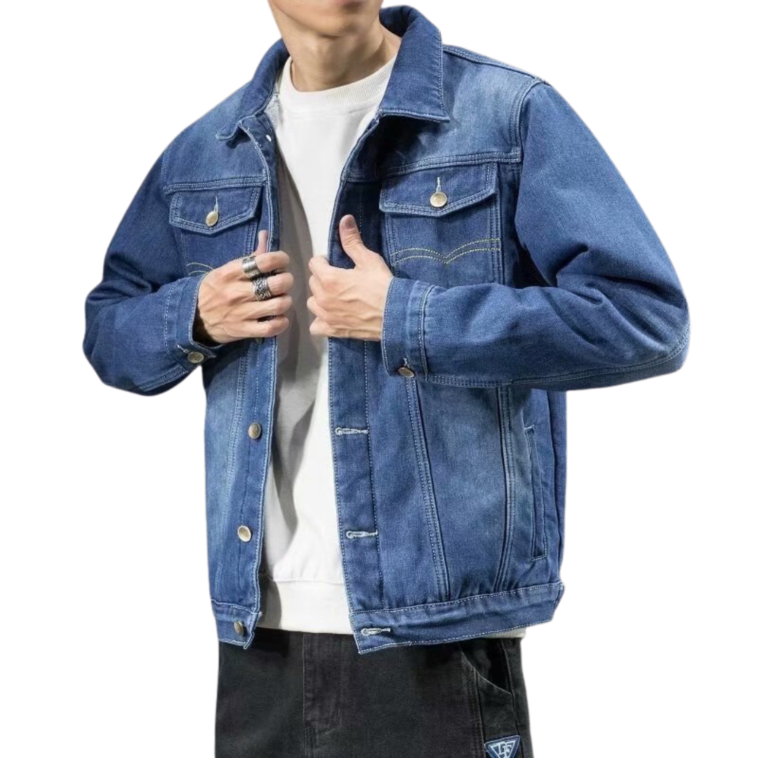Monti Winter Denim Jacket For Men Warmth And Style