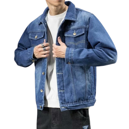 Monti Winter Denim Jacket For Men Warmth And Style