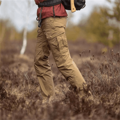 JADEN Tactical Waterproof Pants For Men All Weather Ultra Durable Multi Pocket Hiking And Everyday Wear