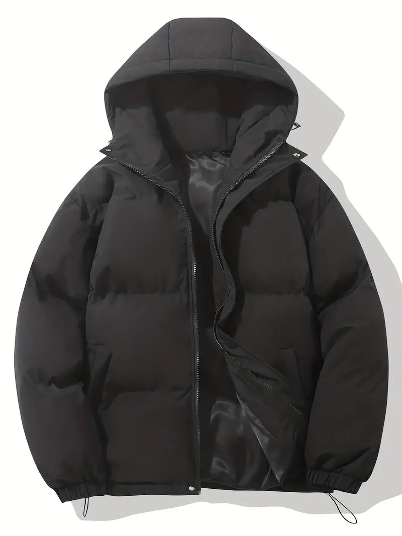 Luuk Men Hooded Down Jacket Warm Insulation Lightweight Comfort Timeless Winter Coat
