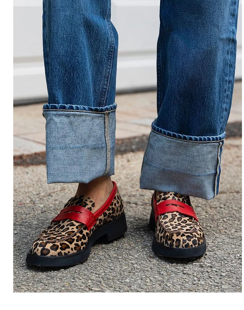 Women's Accent Loafers with Slip-On Design and Versatile Style - TrendAura