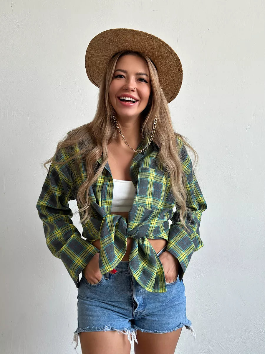 Celena | Stylish Flannel Shirt for Women