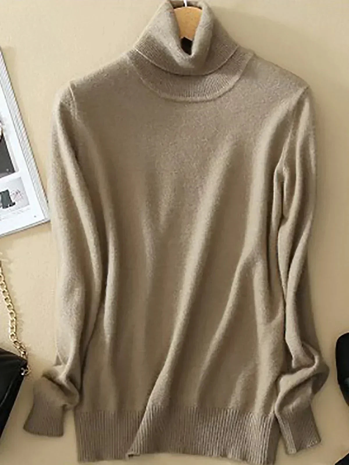 Classic turtleneck for women