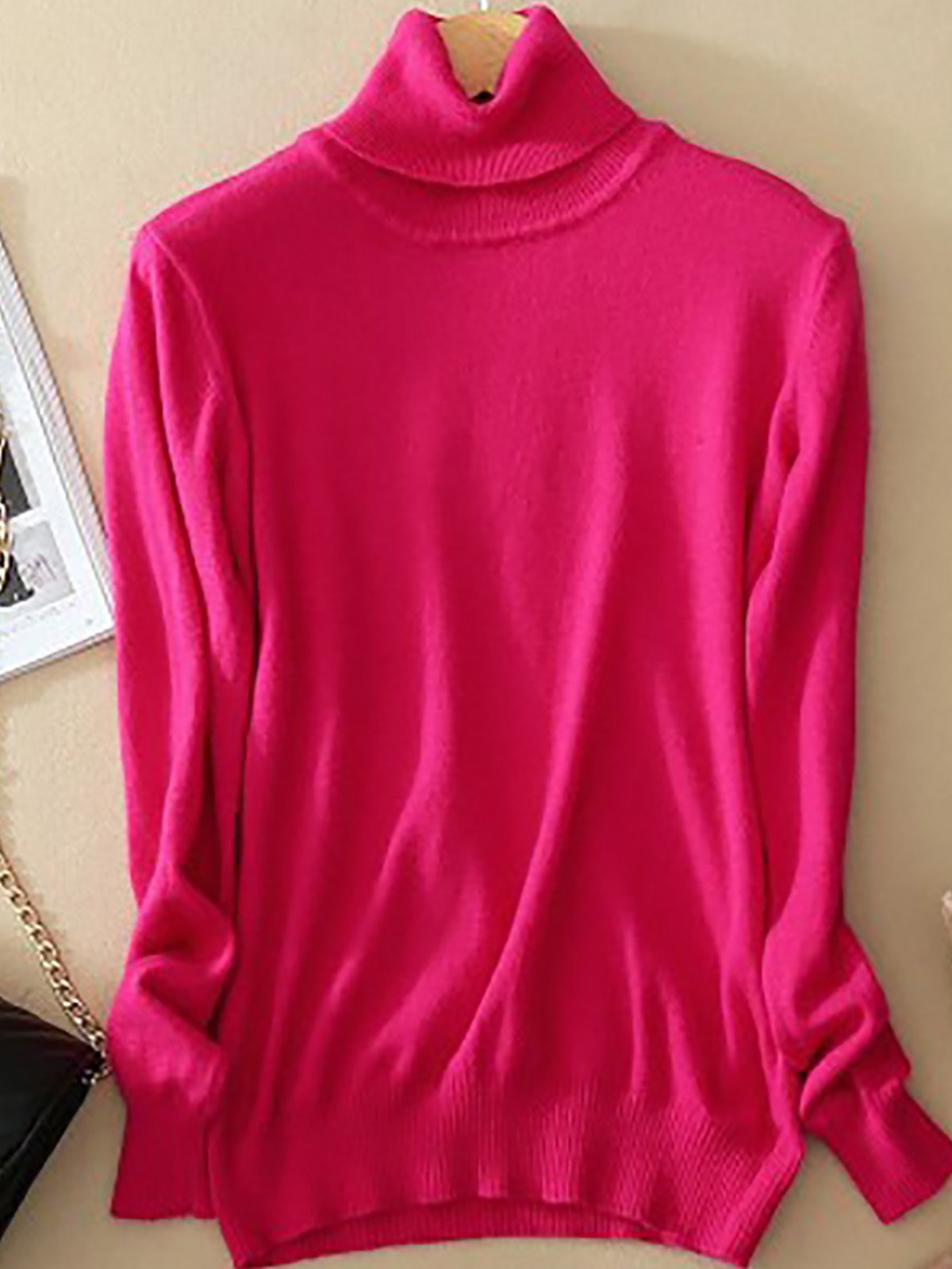Classic turtleneck for women
