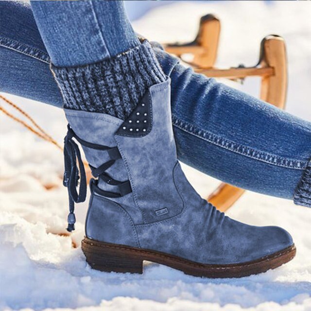 Women's Winter Boots | Non-slip & Lacing