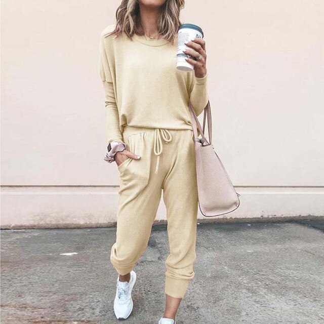 Emma | Women’s  Two Piece Casual Matching Loungewear Sets