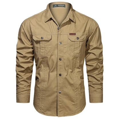 Versatile cargo shirt for men