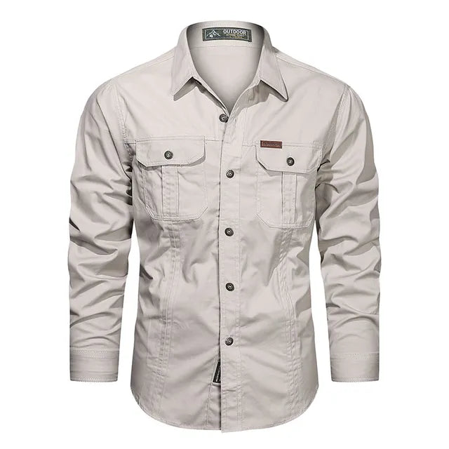 Versatile cargo shirt for men