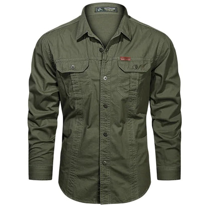 Versatile cargo shirt for men