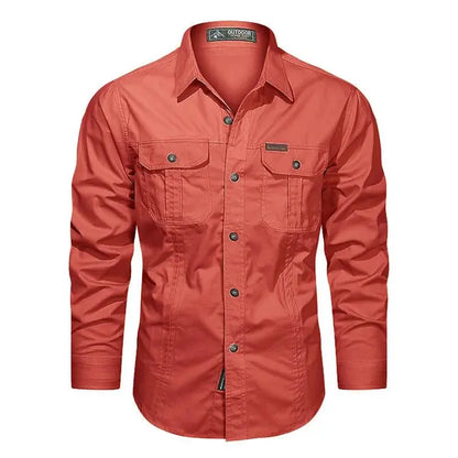Versatile cargo shirt for men