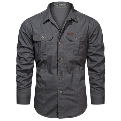 Versatile cargo shirt for men