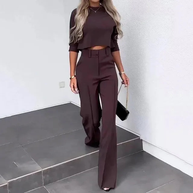 Merida Formal Set For Women By Charming Emma Elegant Jacket And Pants Suit For Professionals