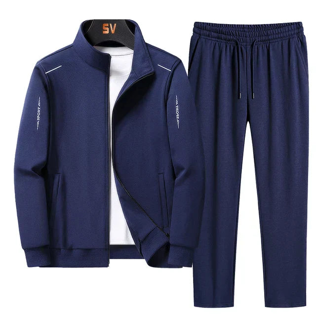 Nordic Flair Mens Cotton Tracksuit Sweatshirt And Jogging Pants For Spring Comfort