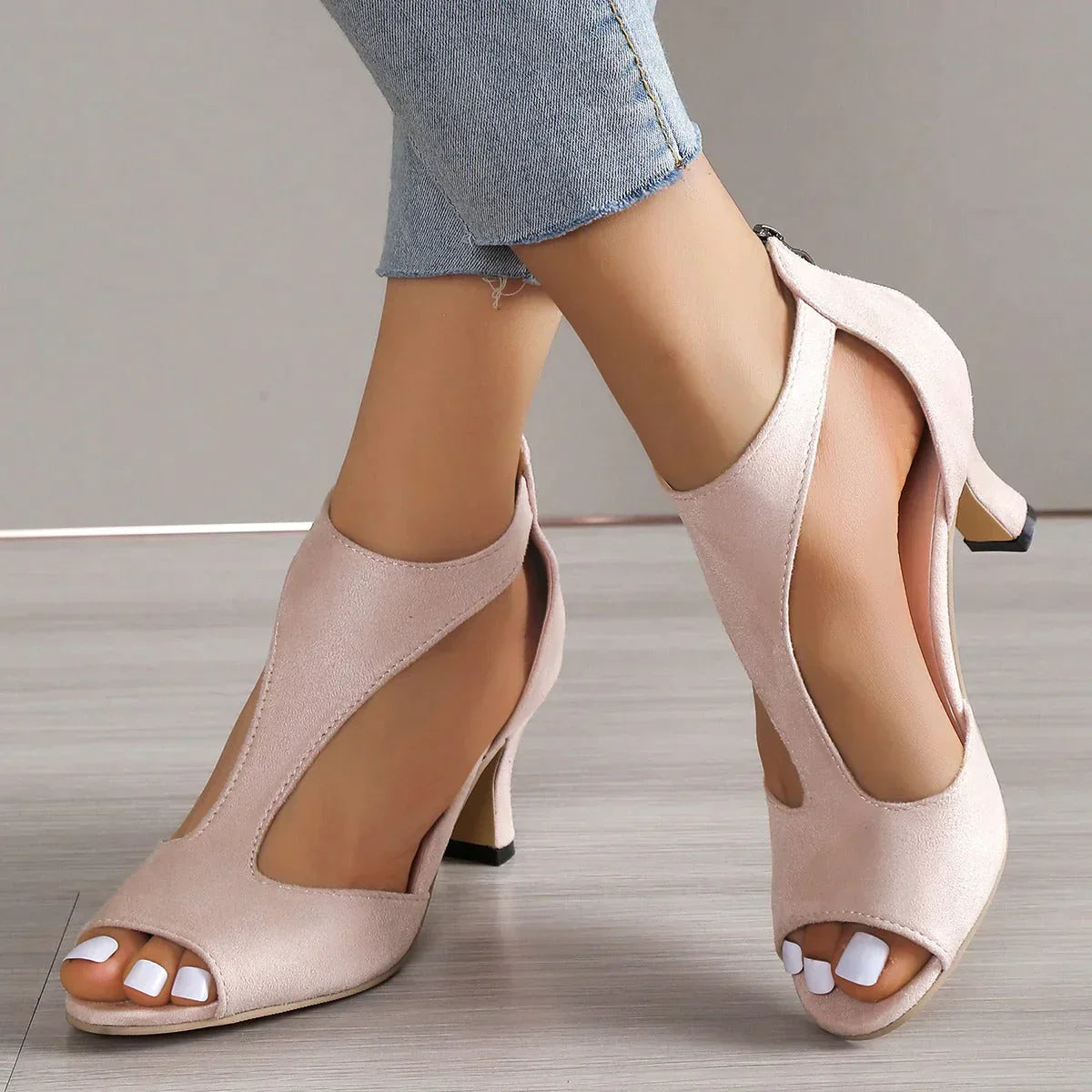 Women’s Peep Toe Heels | High