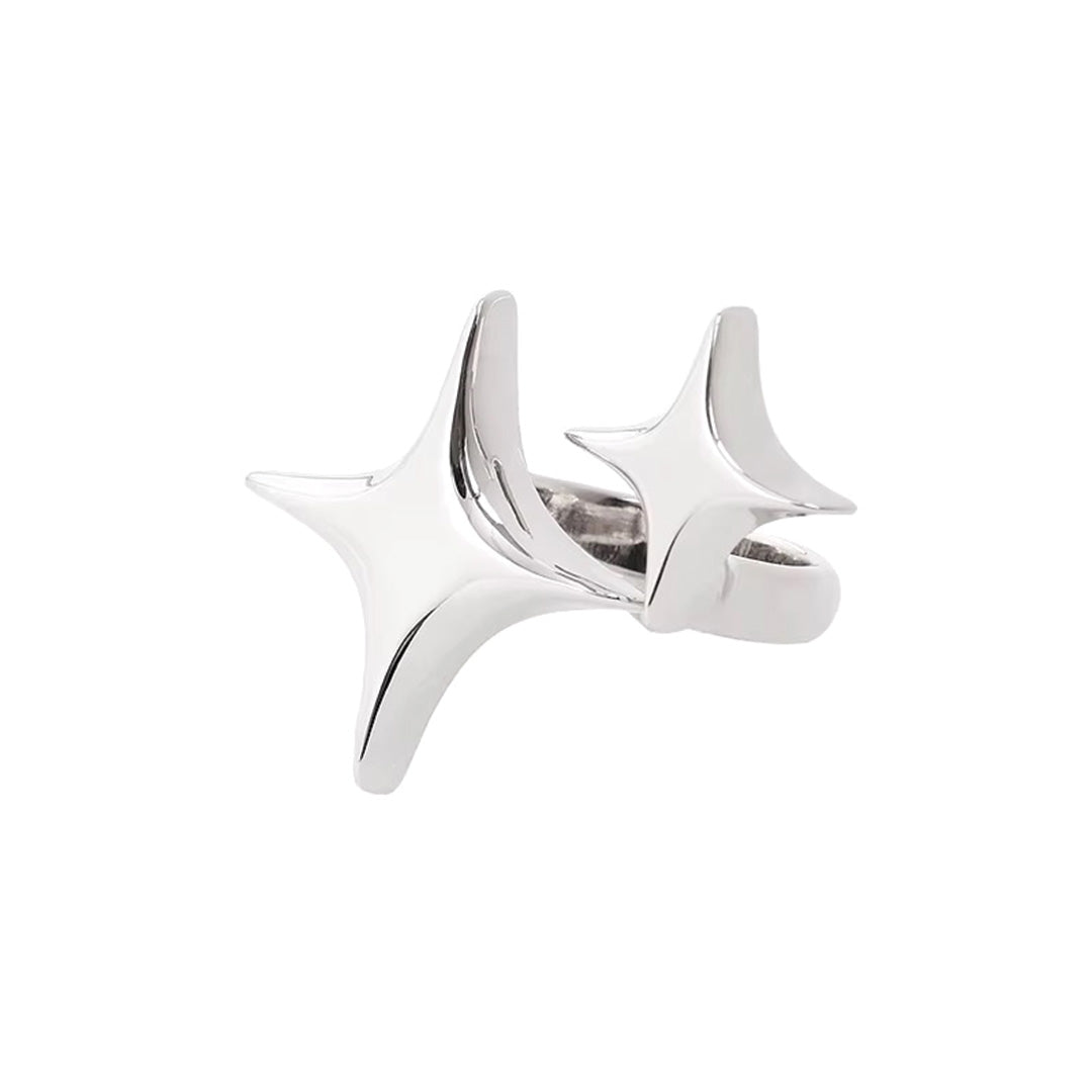 Dual Star Ring - TrendAura