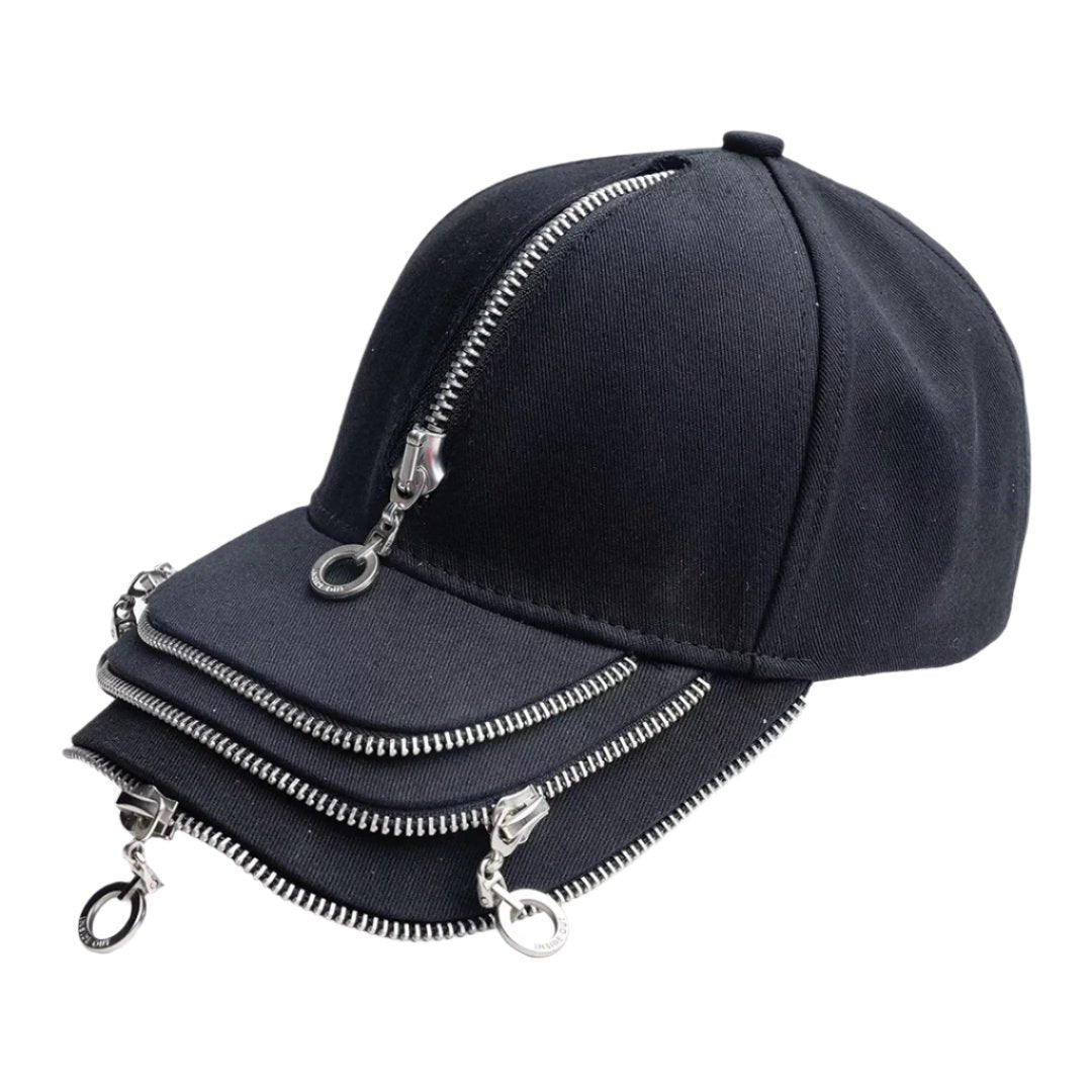 Multi Zip Technical Hat - TrendAura
