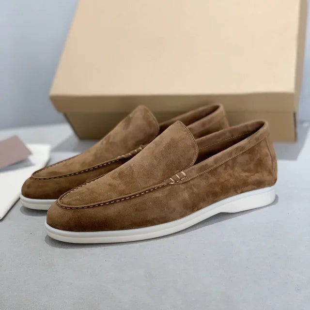 Loro Deluxe Luxury Loafers For Men With Comfort Cushioned Footbed And Timeless Style