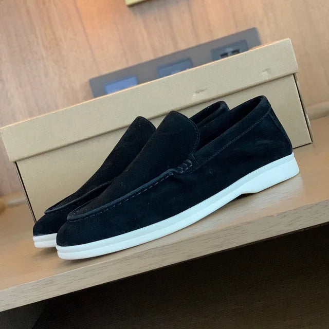 Loro Deluxe Luxury Loafers For Men With Comfort Cushioned Footbed And Timeless Style