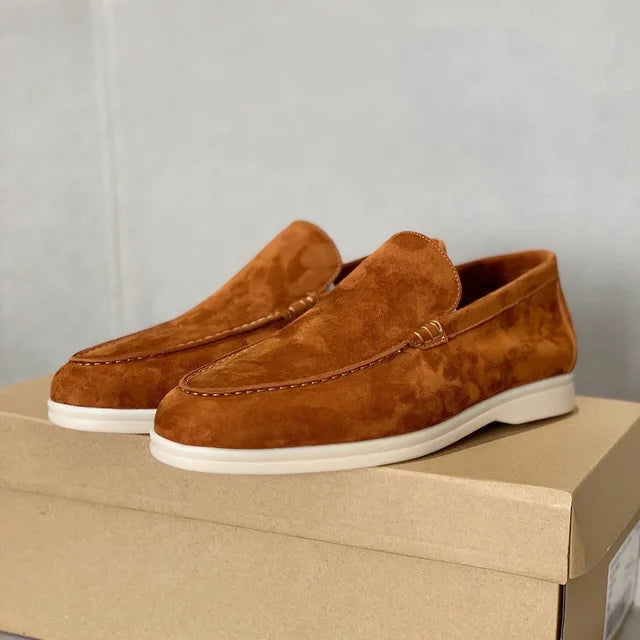 Loro Deluxe Luxury Loafers For Men With Comfort Cushioned Footbed And Timeless Style
