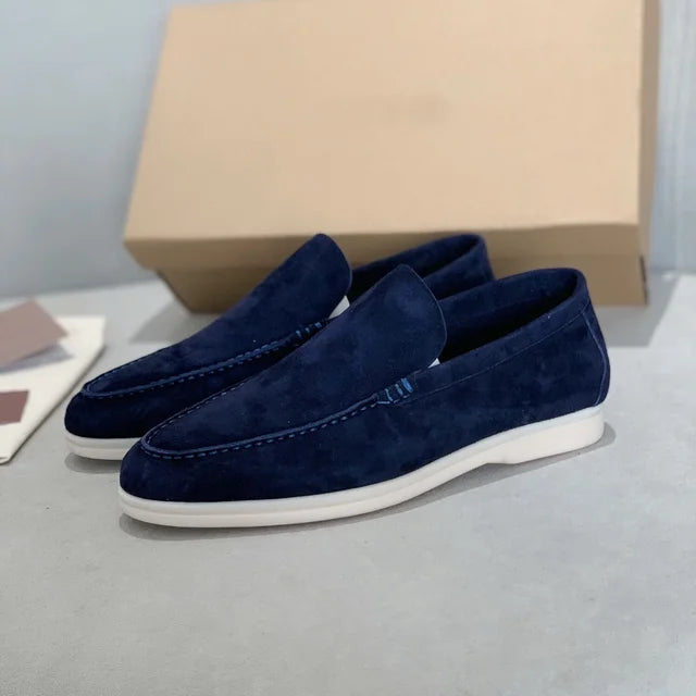 Loro Deluxe Luxury Loafers For Men With Comfort Cushioned Footbed And Timeless Style