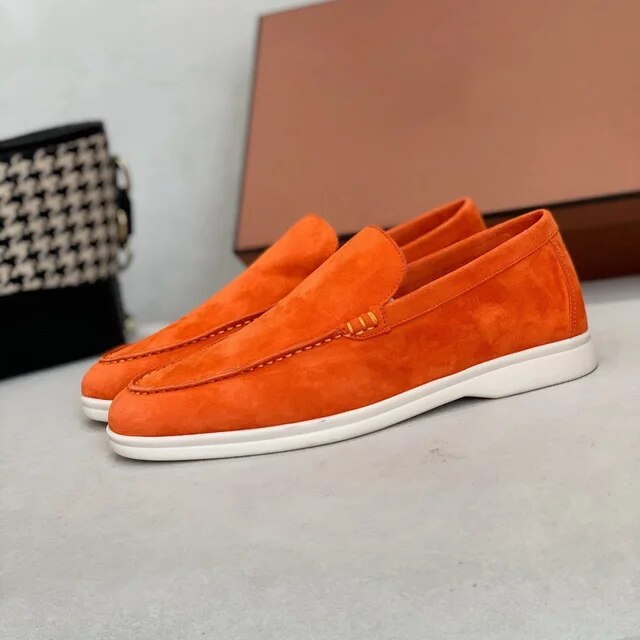 Loro Deluxe Luxury Loafers For Men With Comfort Cushioned Footbed And Timeless Style