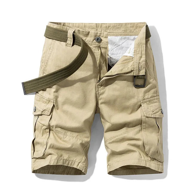 Men's Cargo Utility Shorts for Hiking and Everyday Adventure Durable Rugged Multi Pocket