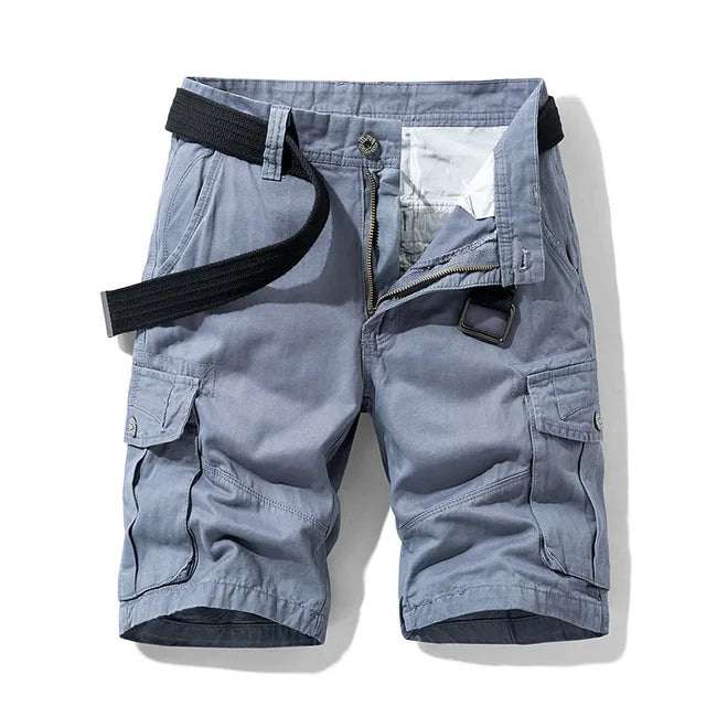 Men's Cargo Utility Shorts for Hiking and Everyday Adventure Durable Rugged Multi Pocket