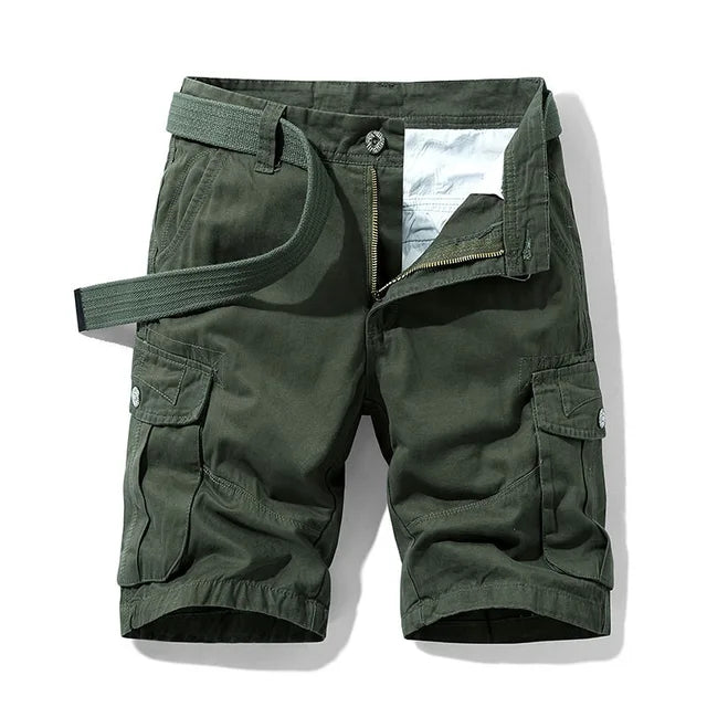 Men's Cargo Utility Shorts for Hiking and Everyday Adventure Durable Rugged Multi Pocket