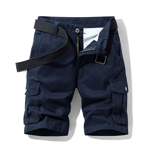 Men's Cargo Utility Shorts for Hiking and Everyday Adventure Durable Rugged Multi Pocket