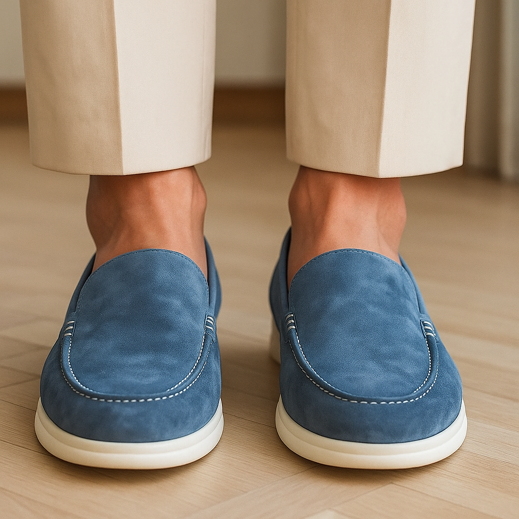 Men's Slip On Loafers Flat Versatile Comfort For Everyday Wear Effortless Style All Day Comfort