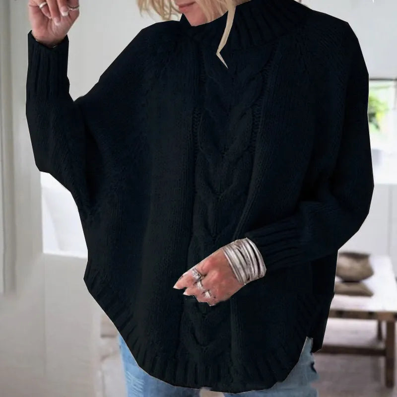 Mila Comfortable Knitted Sweater For Women Classic Design All Season Cozy Knitwear