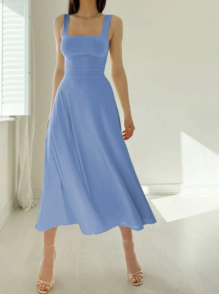 Polly Womens Sexy Dress In Luxurious Fabric With Flattering Silhouette And Breathable Comfort