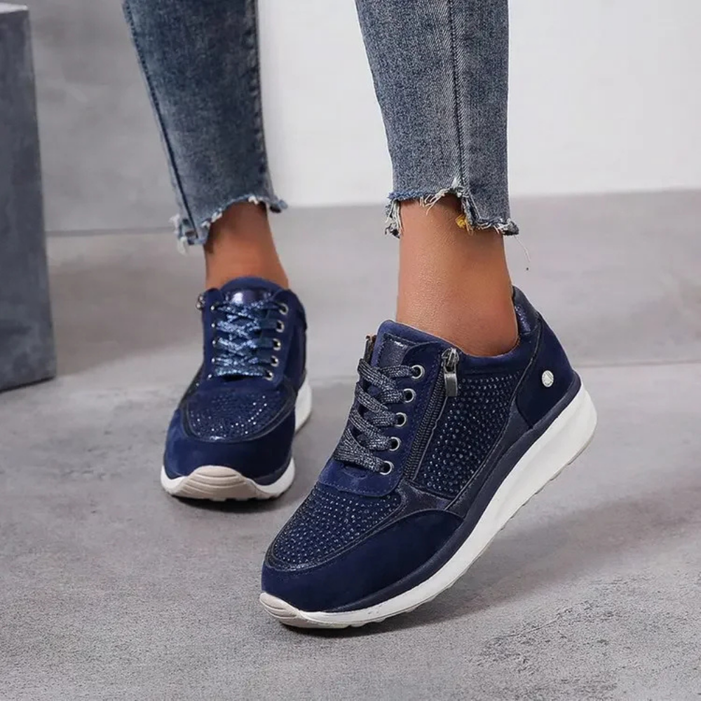 Women's Orthopedic Zipper Sneakers | Casual