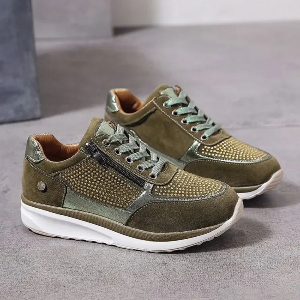 Women's Orthopedic Zipper Sneakers | Casual