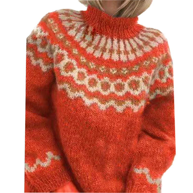 Pull Nienke Luxe Womens Knit Sweater Luxurious Warmth Soft Cozy Texture Elegant Pattern