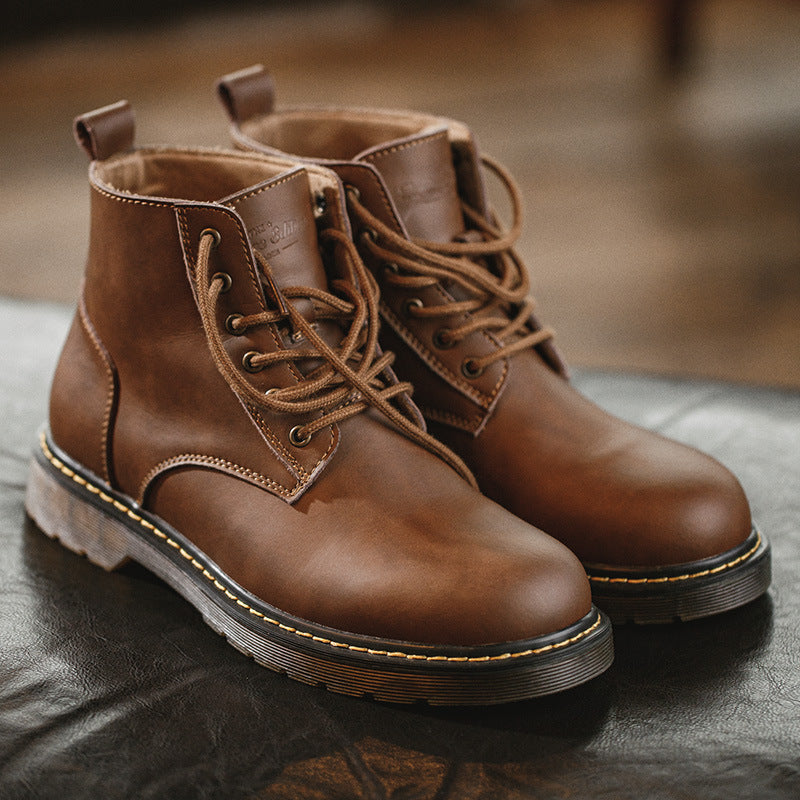 Ronan | Leather Boots – Men’s Classic Ankle Boots with Timeless Design