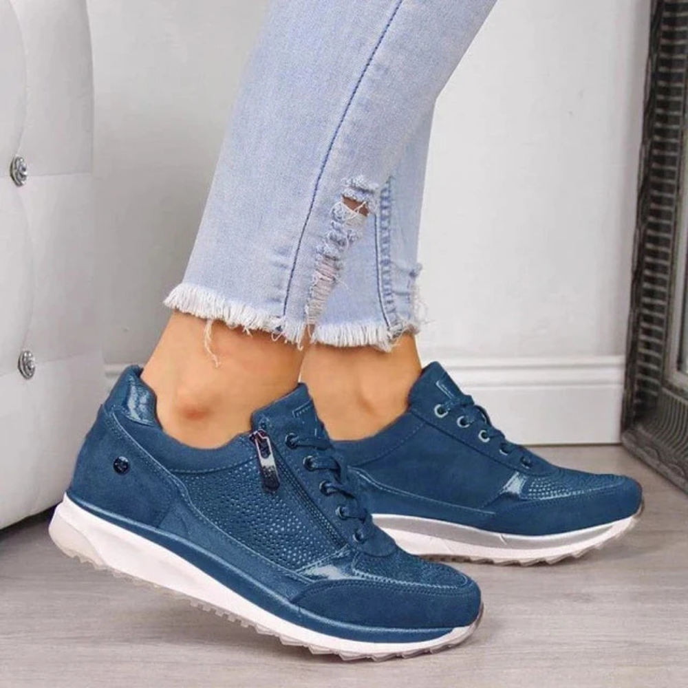 Women's Orthopedic Zipper Sneakers | Casual